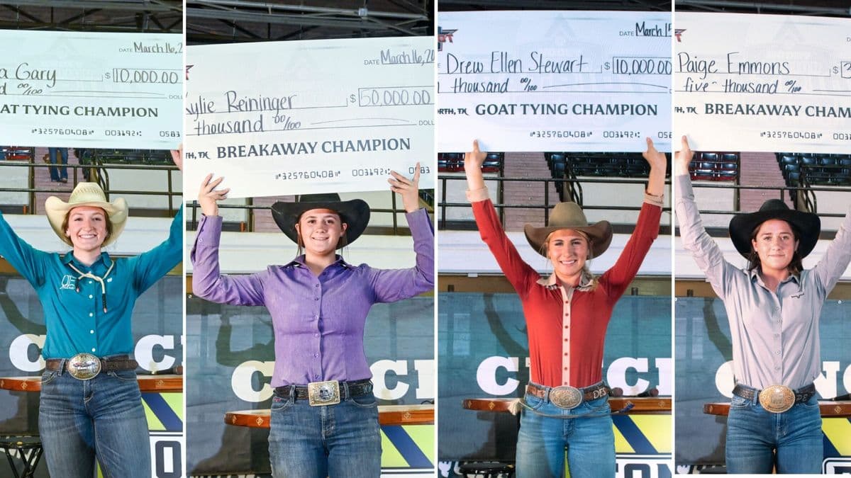 The 2025 Hooey Jr. Patriot paid $1.6 million to youth rodeo contestants in Fort Worth. Find out who got a cut here.
