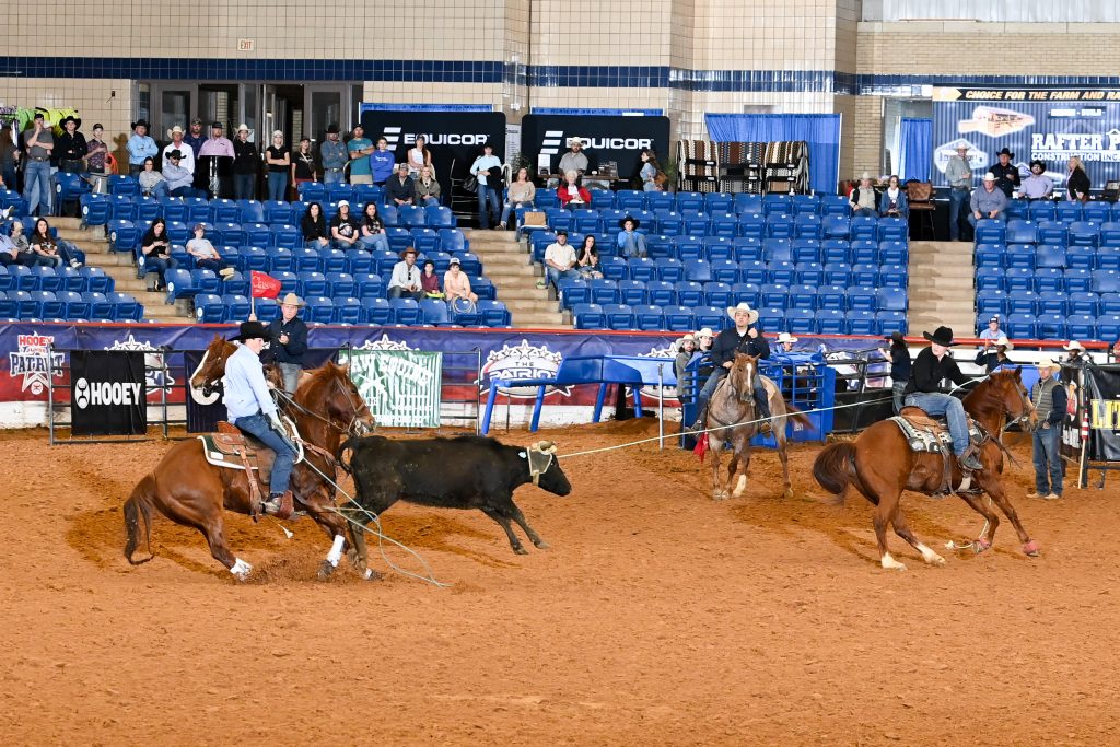 Jacob Stansbury and Cash Cockrum the patriot team roping